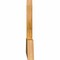Ekena Millwork Portland Rough Sawn Timber Gable Bracket, Western Red Cedar, 60"W x 20"H x 2"D x 6"F, 8/12 Pitch GBW060X20X0206POR00RWR - alternate 3
